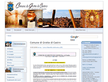 Tablet Screenshot of comune.grottedicastro.vt.it